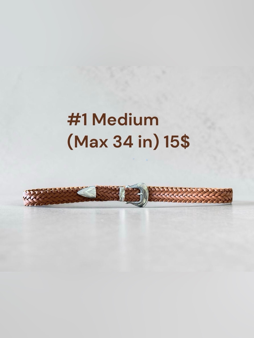 Women’s Leather Belts Prices Starting at 12$ Sizes from S to L - Picture 2 of 9